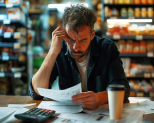 Zmiana sprzedawcy prądu dla firmy z Ekovoltis -przedsiębiorca analizuje rachunek za prąd